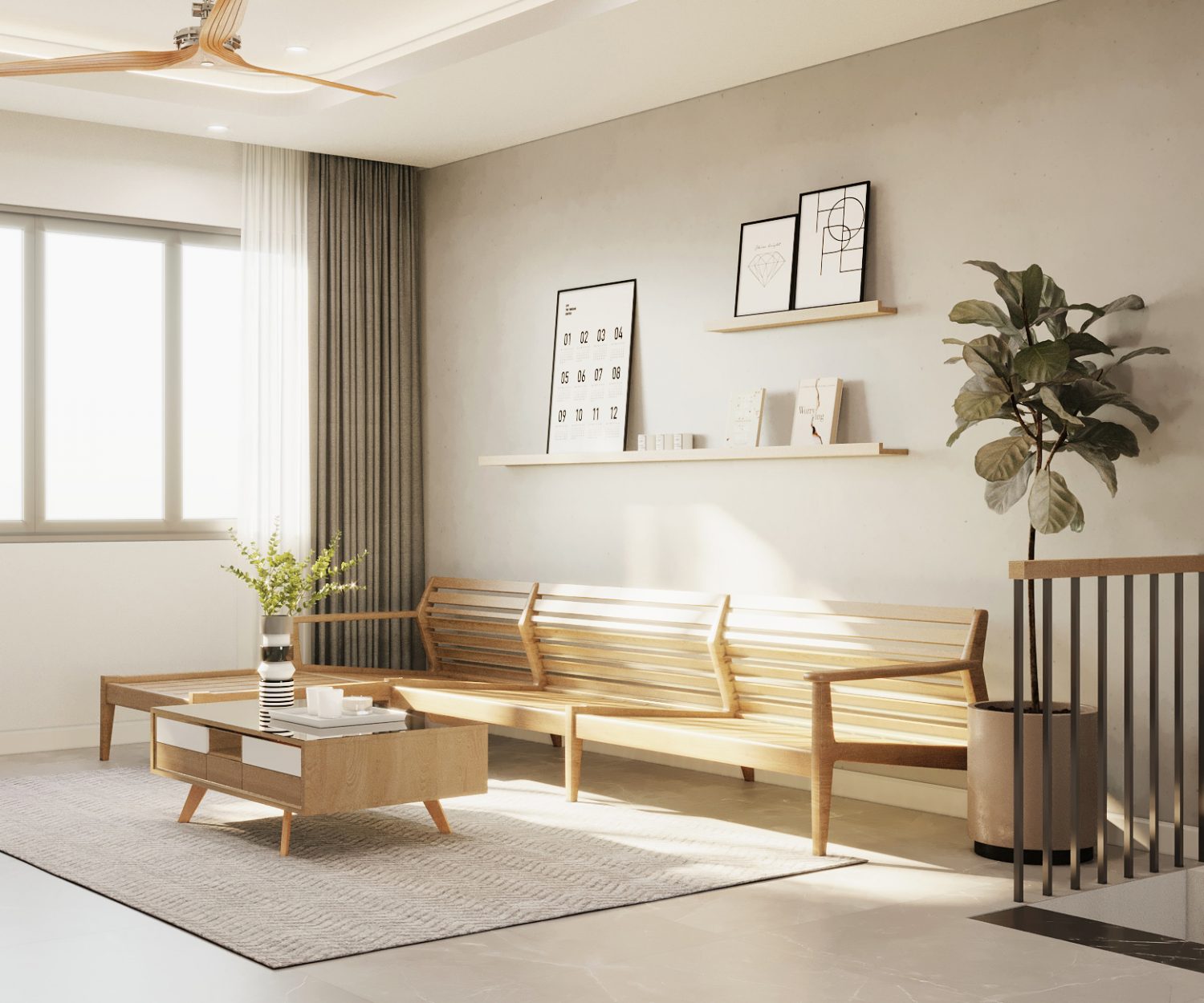 Thiết kế nội thất nhà phổ Hà Nội theo lối sống tối giản